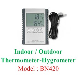 Indoor / Outdoor Thermometer-Hygrometer 0