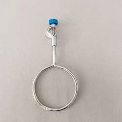 Open ring retort support with bosshead 0